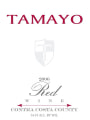 Tamayo Family Vineyards Red 2006 Front Label