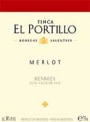 Portillo Merlot 2001 Front Label