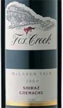 Fox Creek Shiraz/Grenache 2000 Front Label