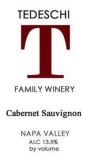 Tedeschi Family Winery Cabernet Sauvignon 2005 Front Label