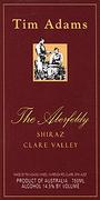 Tim Adams Aberfeldy Shiraz 2000 Front Label