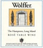 Wolffer Estate Rose 2002 Front Label