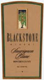 Blackstone Sauvignon Blanc 2002 Front Label