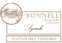 The Bunnell Family Cellar Clifton Hill Vineyard Syrah 2008 Front Label