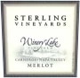 Sterling Winery Lake Vineyard Merlot 2000 Front Label