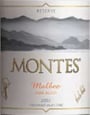 Montes Malbec 2002 Front Label