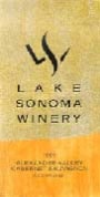 Lake Sonoma Winery Alexander Valley Cabernet Sauvignon 1999 Front Label