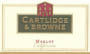 Cartlidge & Browne Merlot 2001 Front Label