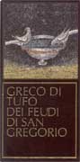 Feudi di San Gregorio Greco di Tufo 2002 Front Label