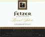Fetzer Barrel Select Chardonnay 2001 Front Label