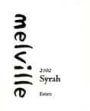 Melville Estate Sta. Rita Hills Syrah 2001 Front Label