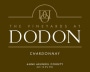 The Vineyards at Dodon Chardonnay 2014 Front Label