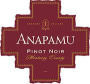 Anapamu Pinot Noir 2001 Front Label