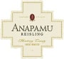 Anapamu Dry Riesling 2001 Front Label