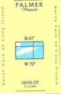 Palmer Merlot Cuvee N41 W72 1999 Front Label