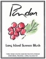 Pindar Long Island Summer Blush Front Label