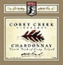 Corey Creek Chardonnay 2000 Front Label