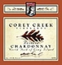 Corey Creek Chardonnay Reserve 2000 Front Label