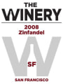 The Winery SF Zinfandel 2008 Front Label