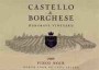 Castello di Borghese Pinot Noir 2000 Front Label