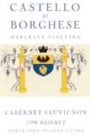 Castello di Borghese Reserve Cabernet Sauvignon 1998 Front Label