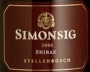 Simonsig Shiraz 2000 Front Label