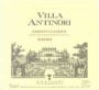 Marchesi Antinori Villa Antinori Chianti Classico Riserva 2000 Front Label