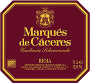 Marques de Caceres Rioja Crianza 2000 Front Label