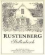 Rustenberg Stellenbosch 2000 Front Label