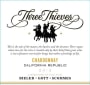 Three Thieves California Republic Chardonnay 2013 Front Label