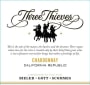 Three Thieves California Republic Chardonnay 2014 Front Label