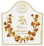 ZD Wines Cabernet Sauvignon 2000 Front Label