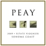 Peay Vineyards Estate Viognier 2009  Front Label
