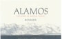 Alamos Bonarda 2002 Front Label