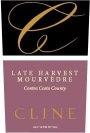 Cline Late Harvest Mourvedre 2014 Front Label
