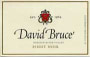 David Bruce Russian River Pinot Noir 2001 Front Label