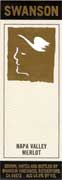 Swanson Oakville Merlot 2000 Front Label
