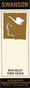 Swanson Pinot Grigio 2002 Front Label