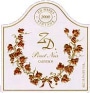 ZD Wines Pinot Noir 2000 Front Label