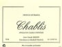 Jean-Claude Bessin Chablis 2000 Front Label