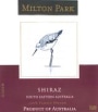 Thorn-Clarke Milton Park Shiraz 2002 Front Label