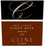 Cline Cool Climate Pinot Noir 2010 Front Label