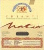 Cecchi Natio Organic Chianti 2001 Front Label
