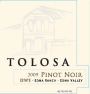 Tolosa Winery Estate Pinot Noir 2009 Front Label