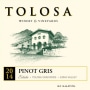 Tolosa Winery Estate Pinot Gris 2014 Front Label