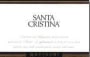 Santa Cristina by Antinori  1998 Front Label