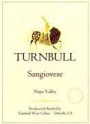 Turnbull Sangiovese 2000 Front Label