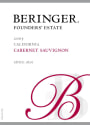 Beringer Founders' Estate Cabernet Sauvignon 2005 Front Label