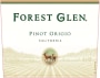 Forest Glen Pinot Grigio 2015  Front Label
