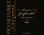 Frank Family Vineyards Reserve Zinfandel 2006  Front Label